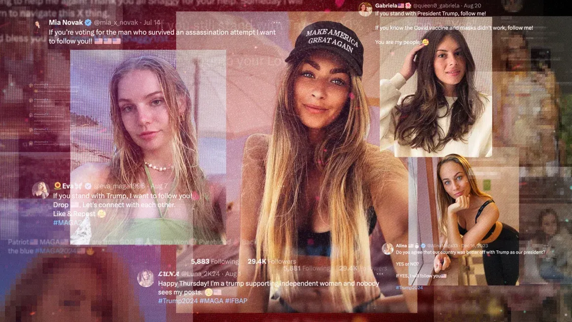 ‘My identity is stolen’: Photos of European influencers used to push pro-Trump propaganda on fake X accounts