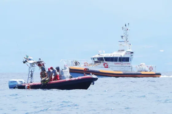 2 bodies found inside luxury yacht that sank off Sicily