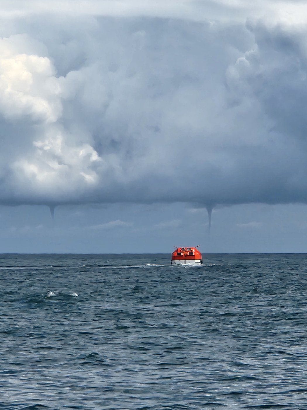 "Tornadoes over water" were observed this summer in Eastern Canada