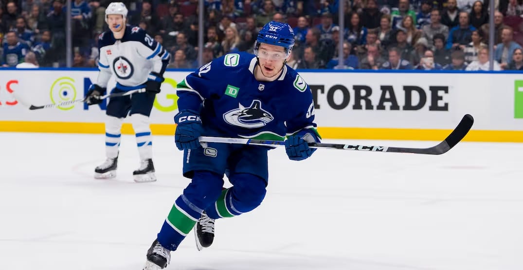 "Thanks for everything": Podkolzin bids farewell to Canucks fans after trade to Oilers