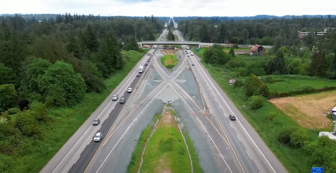 8-km-long Highway 1 widening in Abbotsford to cost $2.65 billion