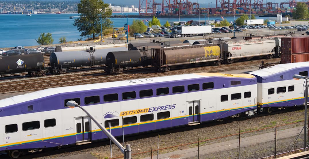 Potential railway strike could impact Metro Vancouver's water supply and disrupt West Coast Express commuter rail services