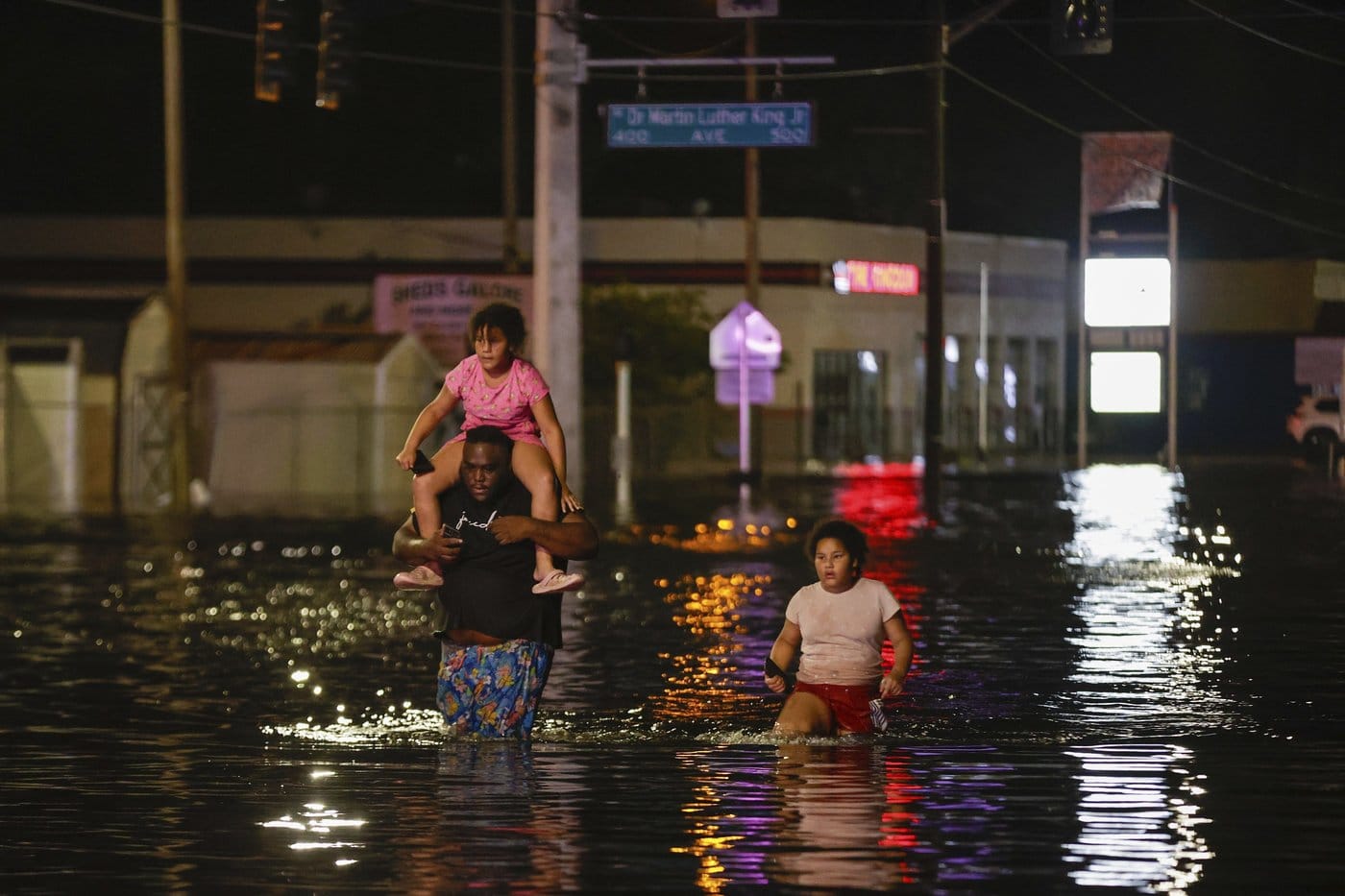 Sheets of rain and wind are unleashed onto the South by Helene, millions need electricity