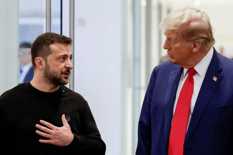 Trump meets Zelenskyy in NYC amid concerns about US support for Ukraine