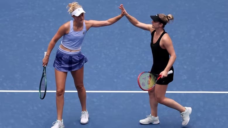 Canada's Dabrowski, partner Routliffe advance to quarters in U.S. Open women's doubles title defence