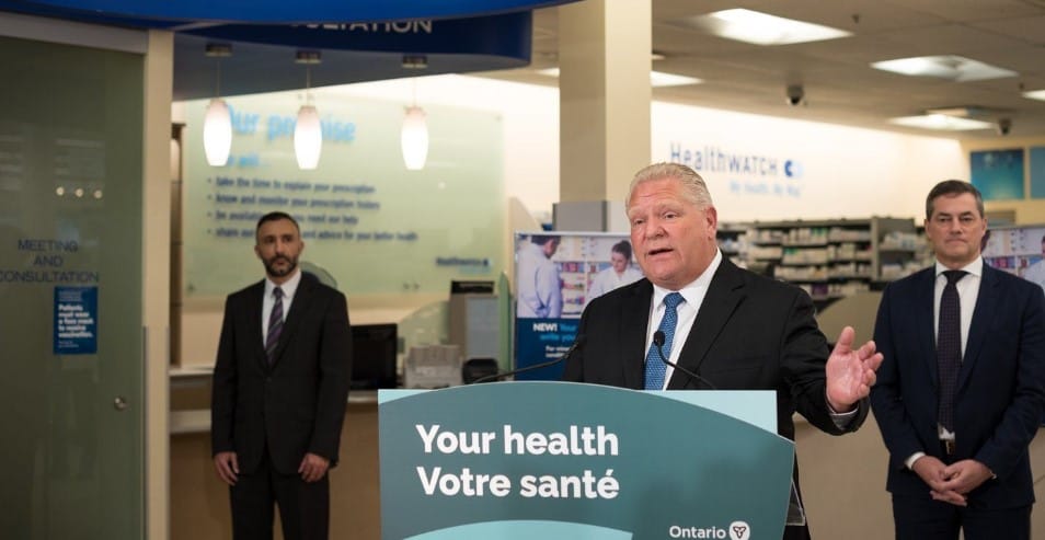 Ontario is thinking about broadening the scope of practice for pharmacists to encompass more minor illnesses