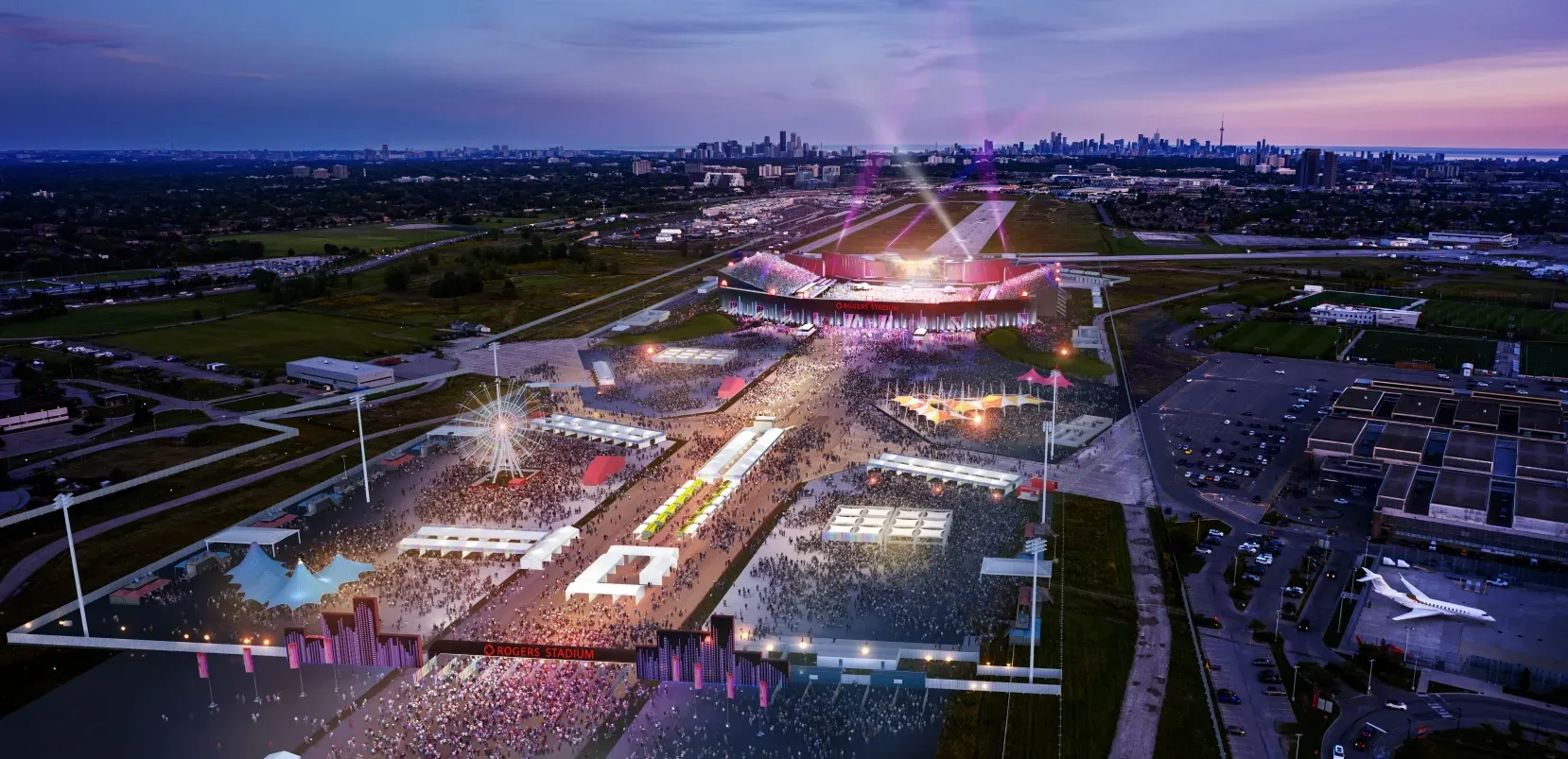 Live Nation announces new Rogers Stadium with capacity of 50K in Toronto