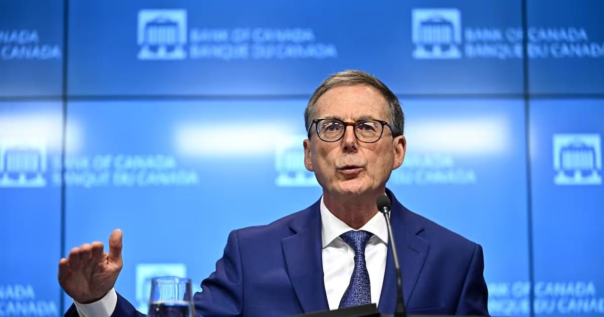 Macklem says Bank of Canada needs to 'stick the landing' with inflation now at 2%