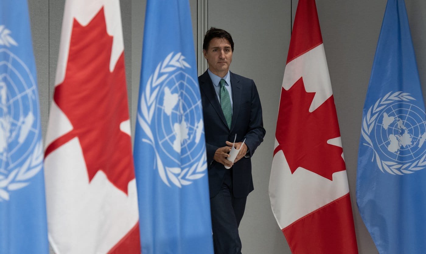 "We have a responsibility" Trudeau calls on world leaders to back the future