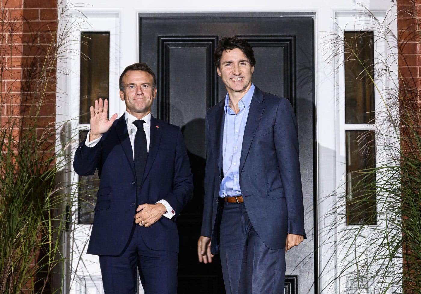 Macron, Trudeau meet as French president visits Ottawa, Montreal