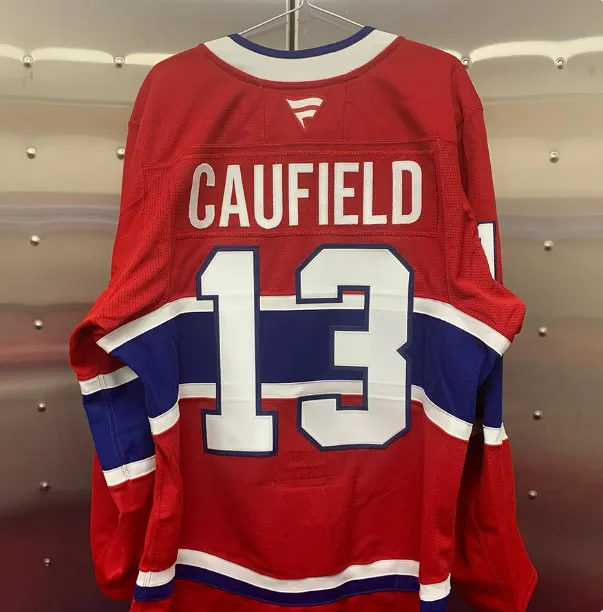 Canadiens’ Cole Caufield will don No. 13 jersey to honour hero Johnny Gaudreau