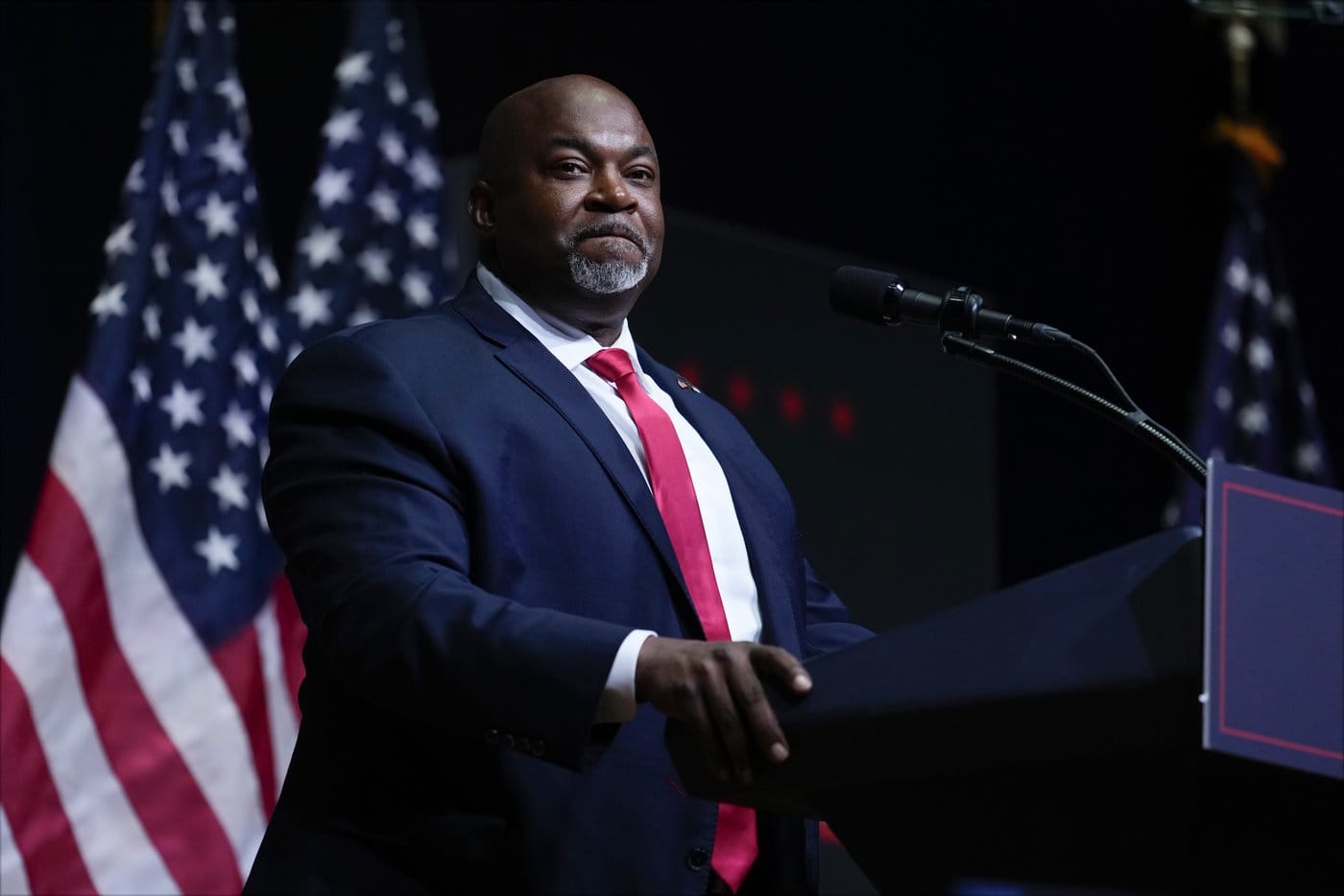 Republican candidate for governor of North Carolina, Mark Robinson, promises to continue running in spite of a report from the media