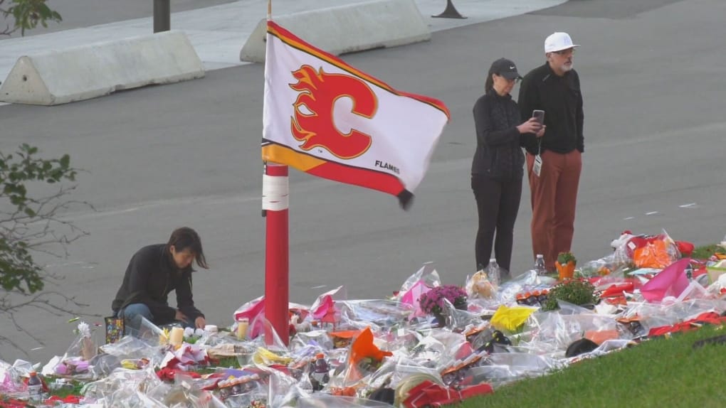 Johnny and Matthew Gaudreau's Calgary memorial removed