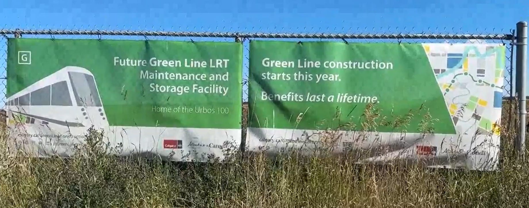 Following above-ground alignment, Alberta claims it will reinstate financing for the Green Line