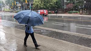 More than 25 mm of rain is predicted in Toronto and the GTA as the week begins with mostly rainy weather