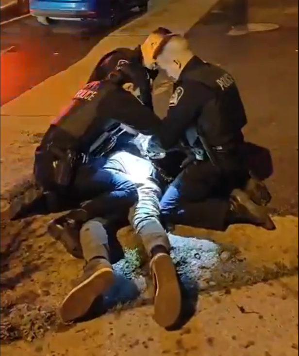 Toronto resident complains about the forceful arrest made by Laval police