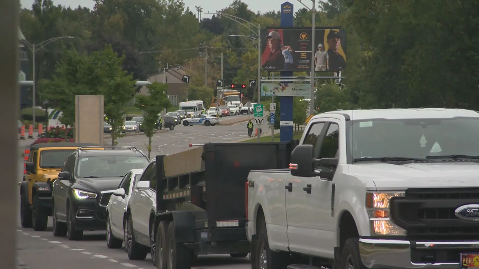 ‘Just chaotic’: Heavy traffic from Presidents Cup in Montreal breeding frustration