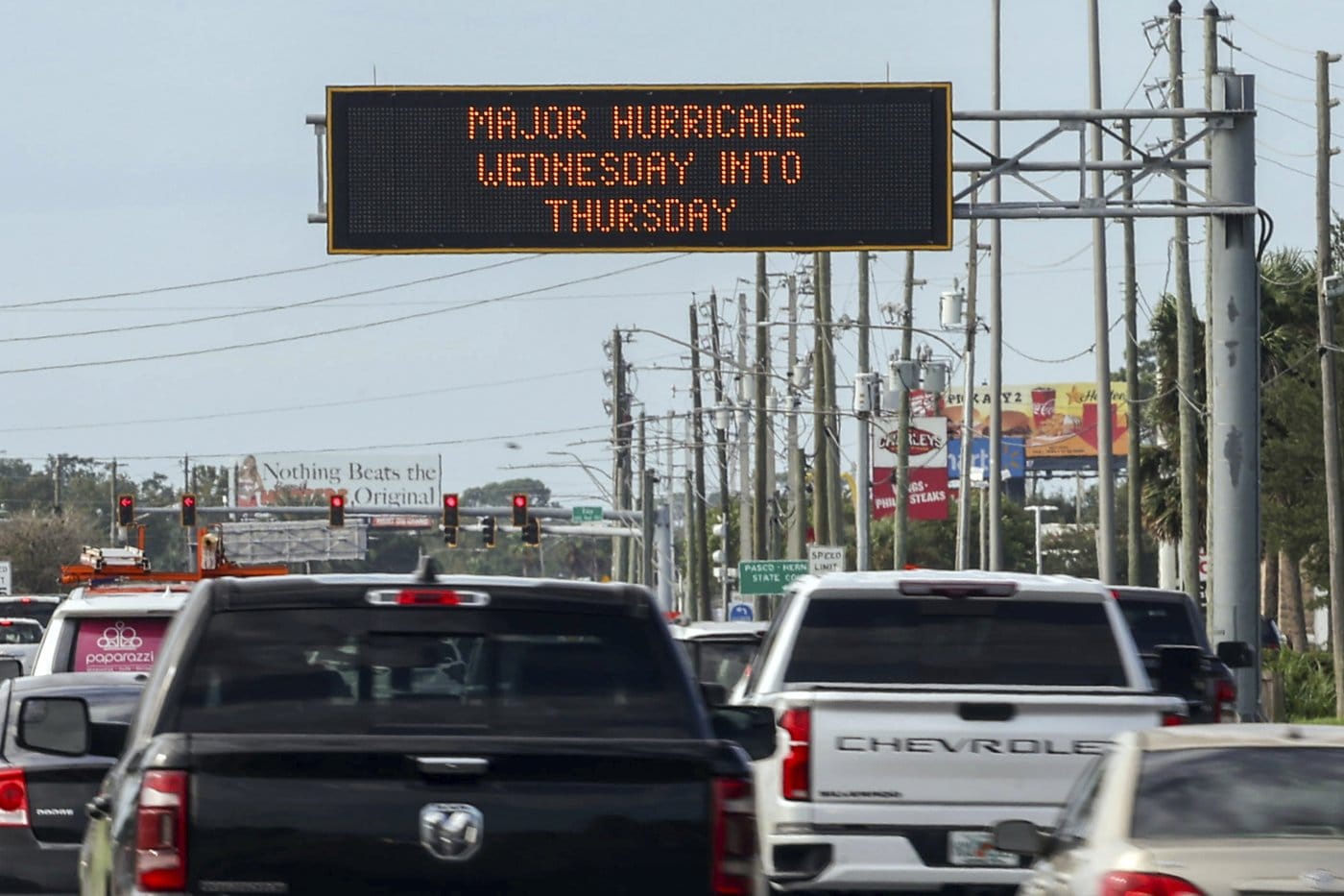 Calgary family was among millions of people escaping Hurricane Milton, saying, "We drove for 10 hours."