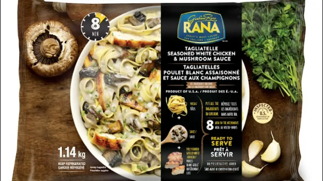 Canada-wide recall issued for chicken and mushroom pasta dish over listeria concerns