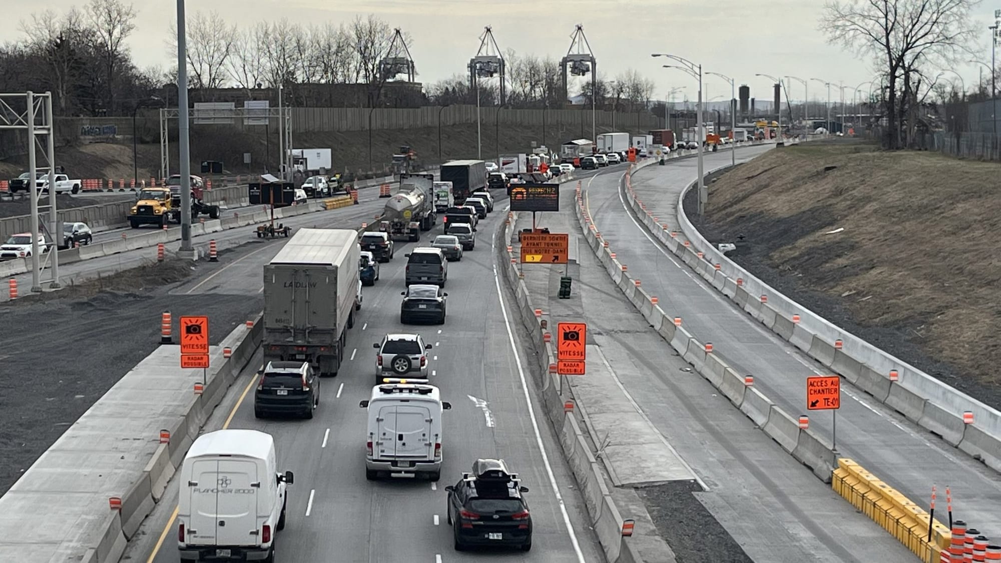 Louis-Hippolyte-La Fontaine tunnel closed this weekend