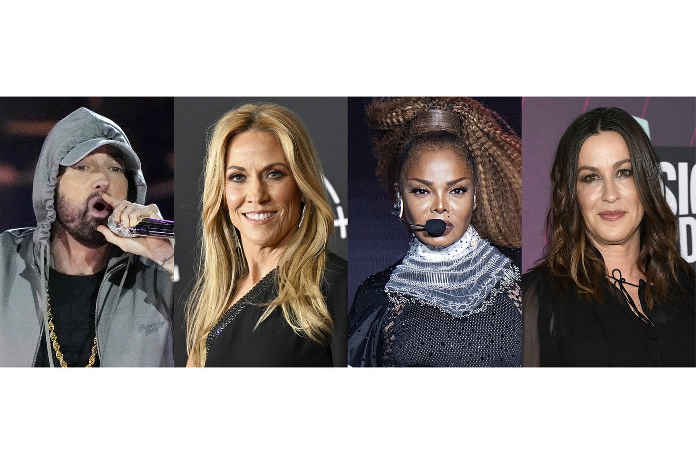 Eminem, Alanis Morissette, Sheryl Crow, N.W.A. and Janet Jackson get Songwriters Hall of Fame nods