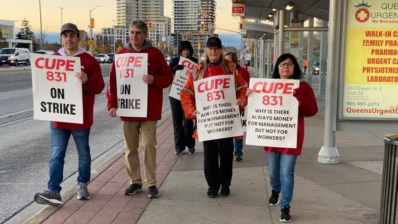 Brampton Transit, other key services to see major disruptions as 1,200 city workers go on strike