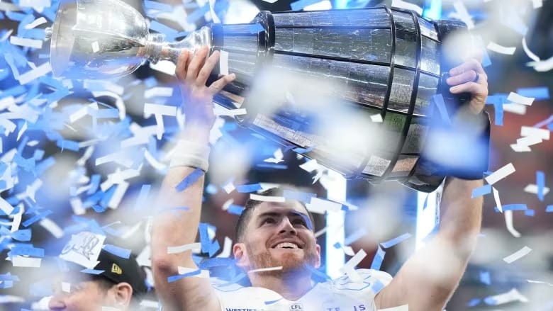 Backup QB Arbuckle, Argos defence combine to give Toronto convincing Grey Cup win over Winnipeg