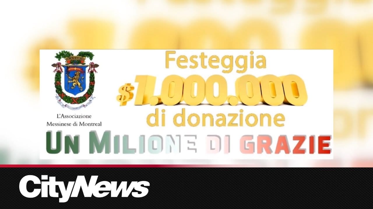 Montreal Sicilian organization celebrates $1M fundraising milestone