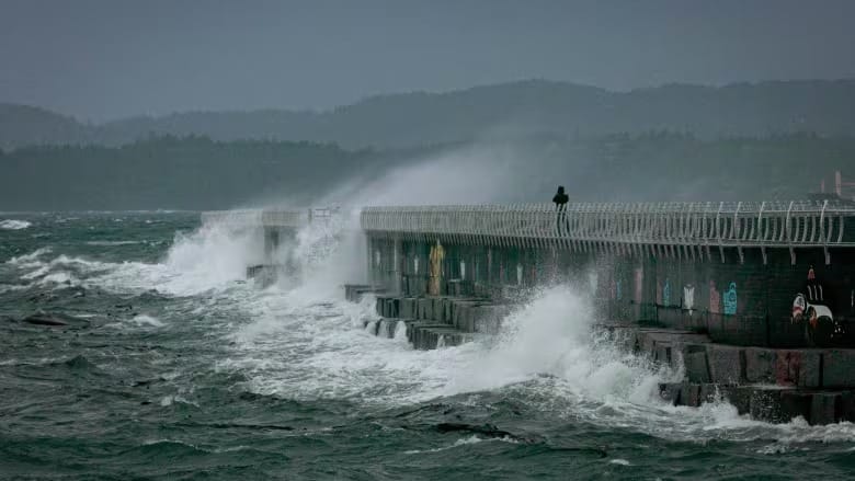 Highways closed, thousands without power as 'bomb cyclone' hits B.C. coast