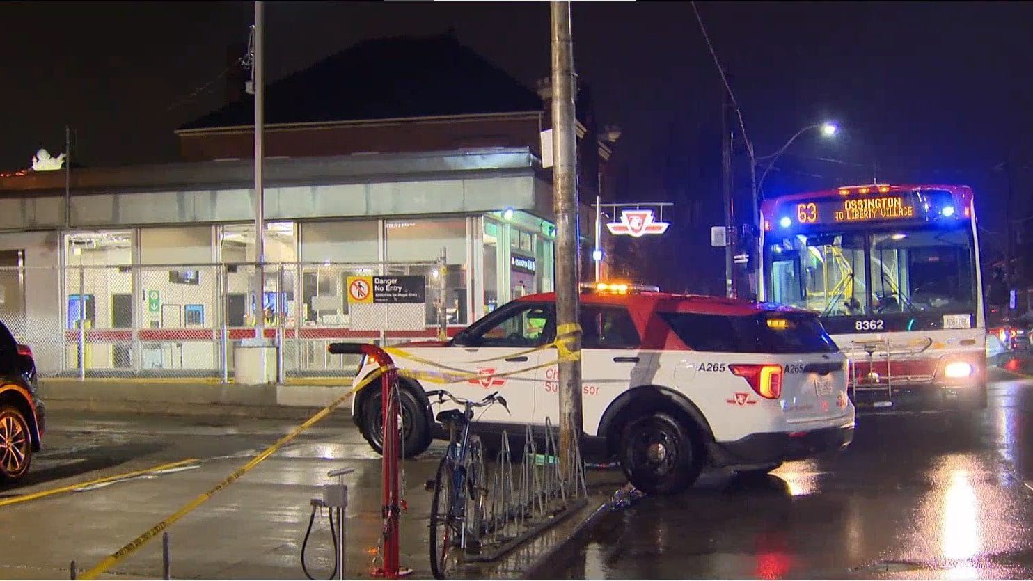 Police: TTC bus kills man near Ossington Station