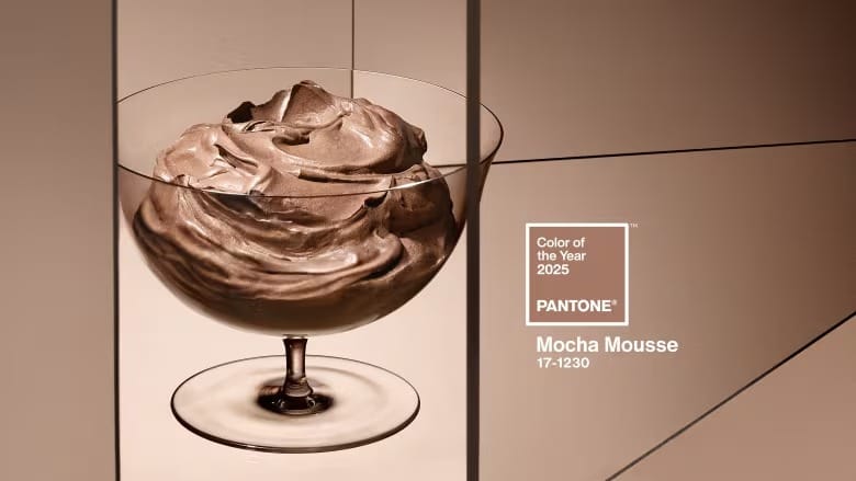 Pantone's 2025 colour of the year is.... brown, which, yeah, sounds about right