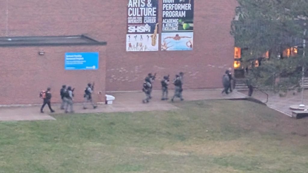 Shooting suspects at Etobicoke high school wore masks to conceal identity: police