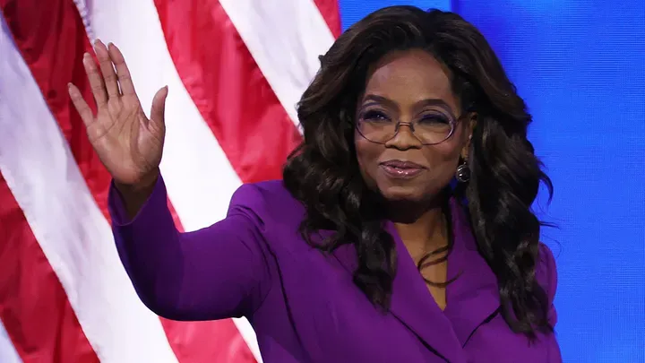 Oprah Winfrey makes surprise DNC appearance to rail against man she once considered running for office with post image