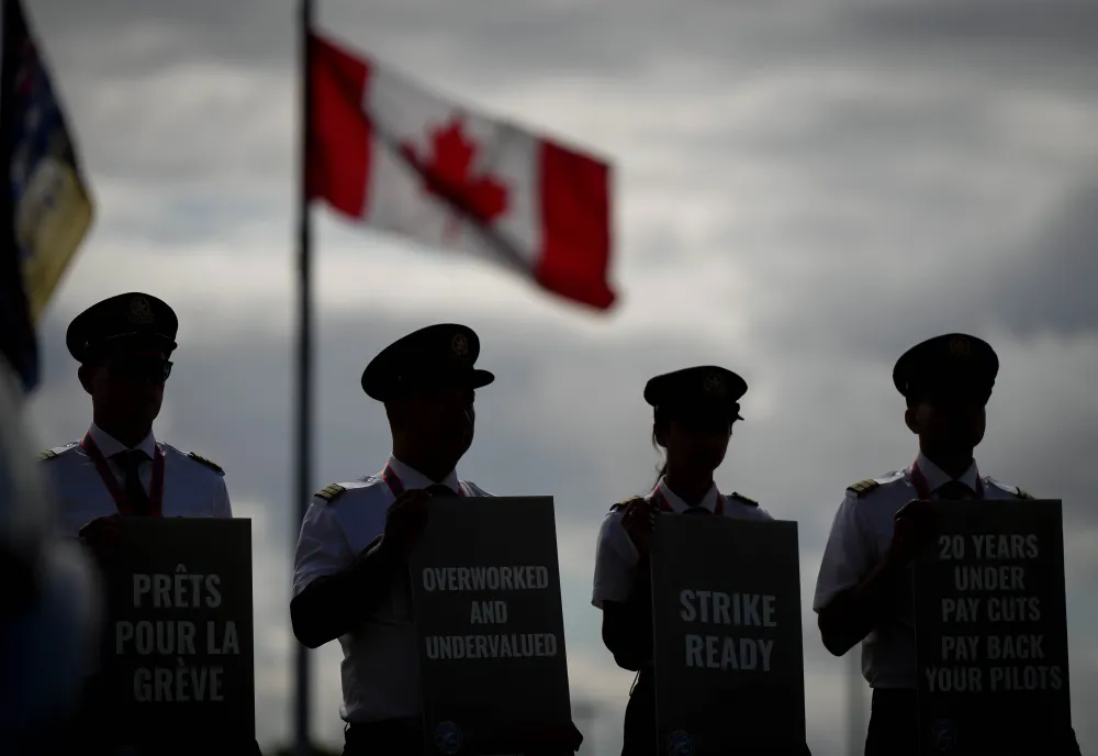 Air Canada prepares for partial shutdown ahead of looming pilot strike post image