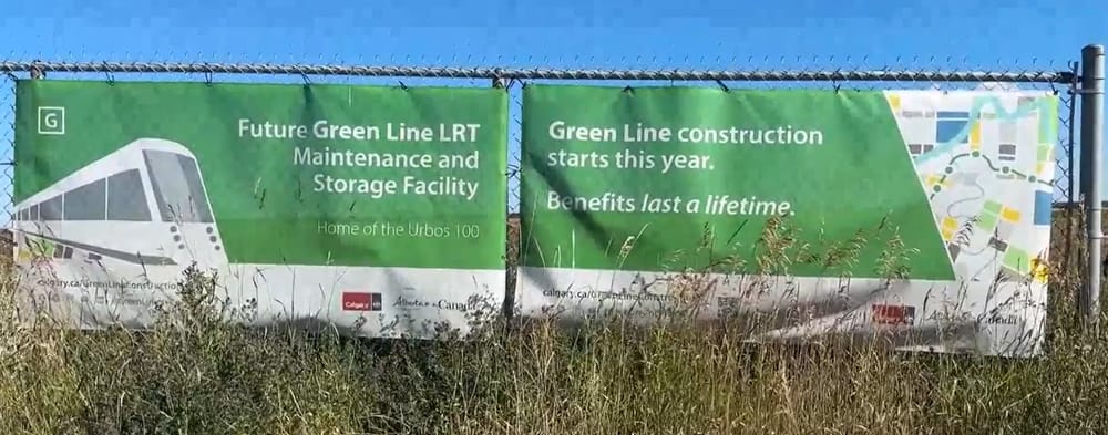 Following above-ground alignment, Alberta claims it will reinstate financing for the Green Line post image