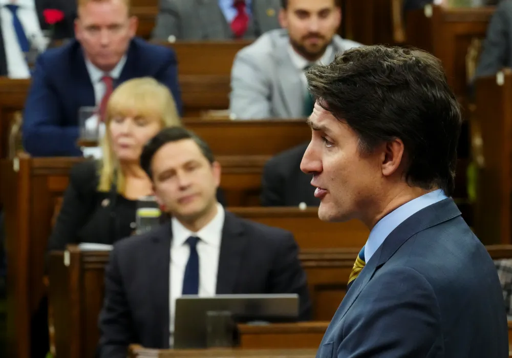 MPs set to vote on Conservative motion to topple Trudeau post image