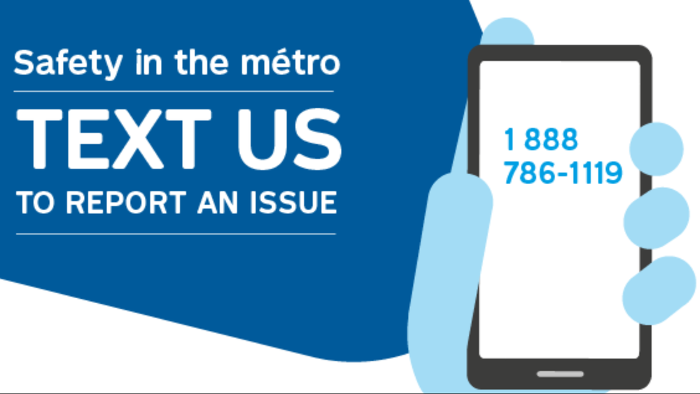 STM launches text message reporting service to increase safety post image