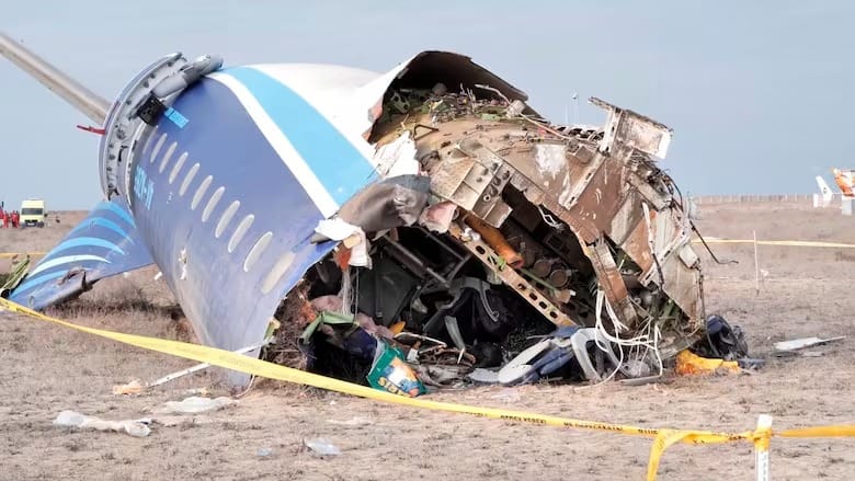 What we know so far about the Azerbaijani airline crash that killed more than 30 people post image