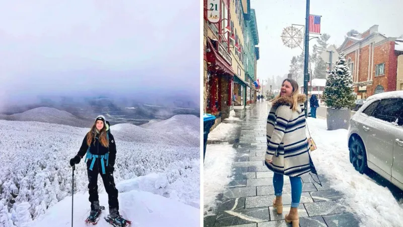 This mountainside town near Montreal has Swiss Alps vibes and is like a European ski village post image